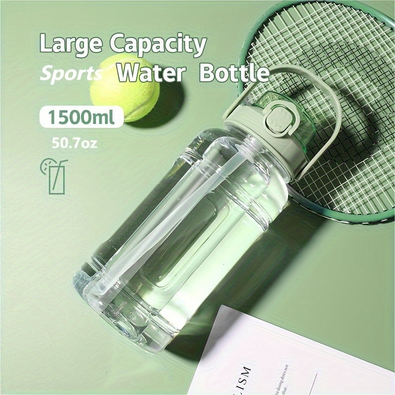 Borraccia sportiva di grande capacità borraccia per acqua fredda in  plastica graduata da 1800ml tazza per bere Fitness resistente alle alte