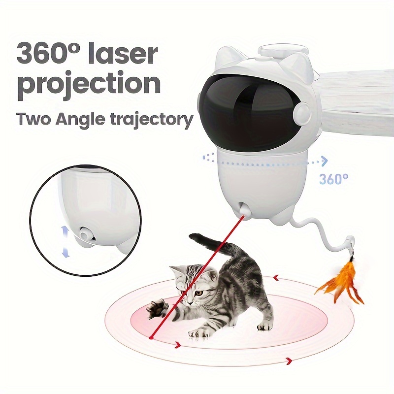 Jouet Laser Pour Chat Jouet Interactif Pointeur De Lumière - Temu Canada