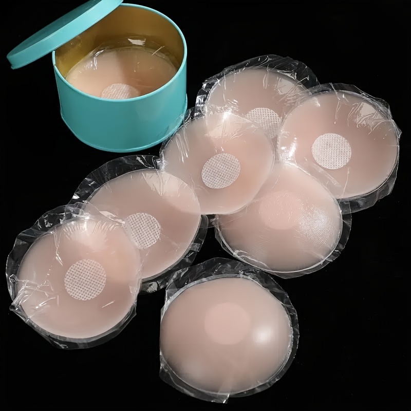 Reusable Self adhesive Invisible Breast Flower Circle Nipple - Temu Canada