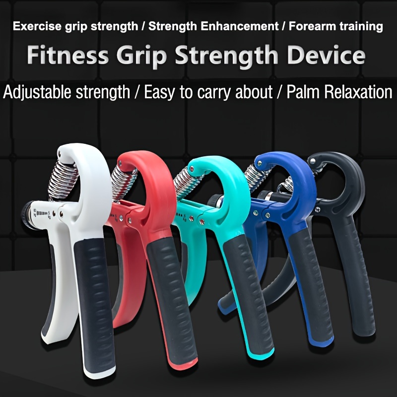 5-Piece Hand Grip Enhancer Adjustable Heavy Hand Gripper Fitness