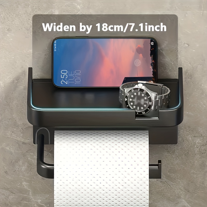 Upgrade Your Bathroom With This Wall mounted Toilet Paper - Temu