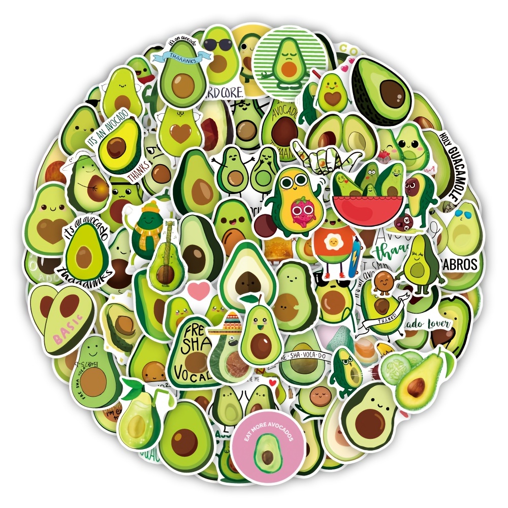 Avocado For Eat Cow For Love Sticker