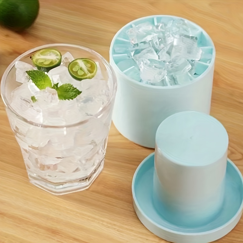 Ice Cube Mold Silicone Round Ice Bucket Cup Mould Refrigerator