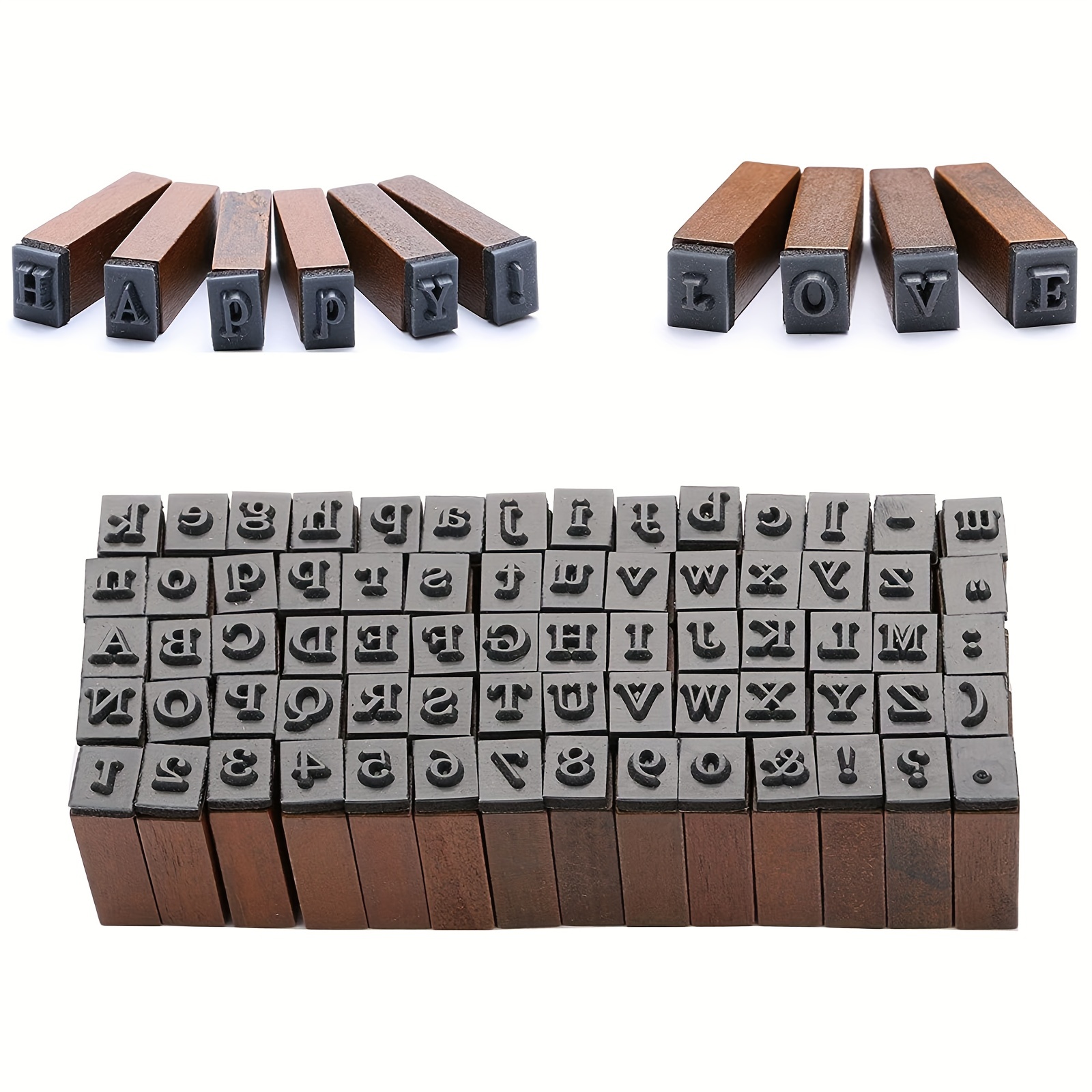 Diy Rubber Stamp Letters Alphabets, Alphabet Stamps For Pottery Vintage  Wooden Number And Letter Symbol Alphabet Mini Stamps For Clay Crafts, Card  Making, Kids Painting Art Supplies - Temu Italy