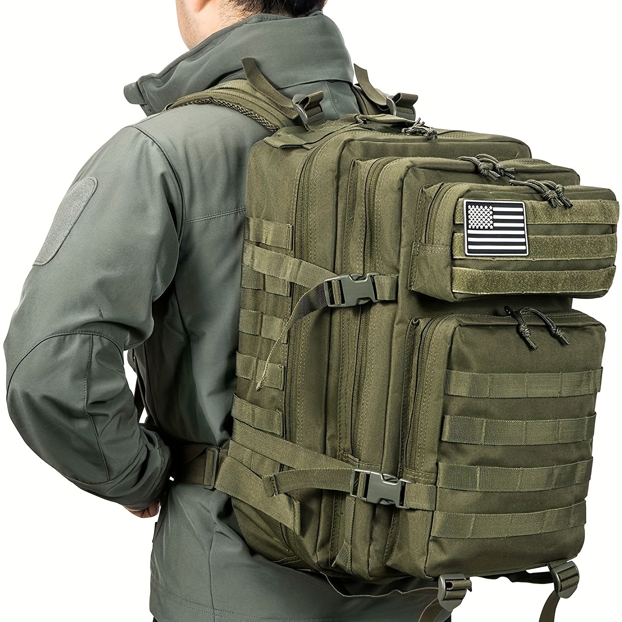 Durable Tactical Backpack For Outdoor Sports And - Temu