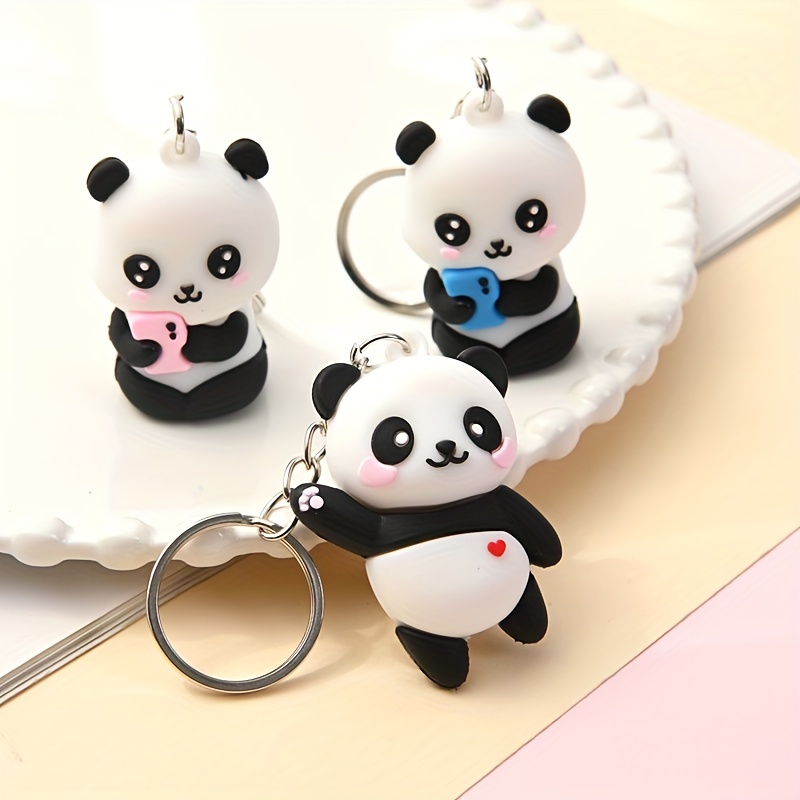 1pc Cute Bear Keychain For Women, Delicate Car Key Pendant, Cartoon Bag  Charm, Lover's Keyring Decorative Accessory, Gift