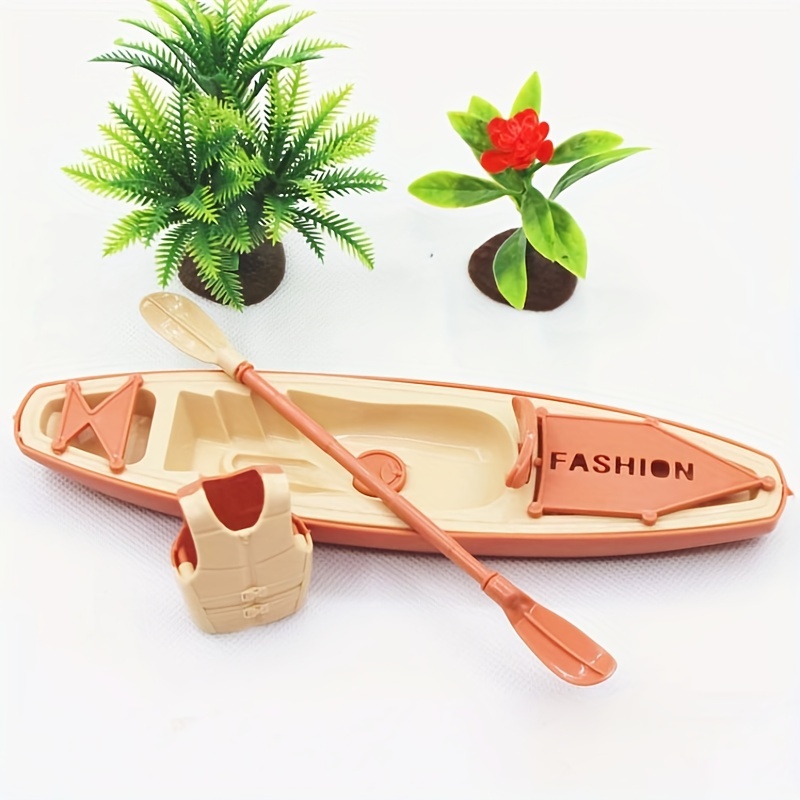 Boat Model Wood Boats Wooden Toy Decor Fishing Accessories Gifts