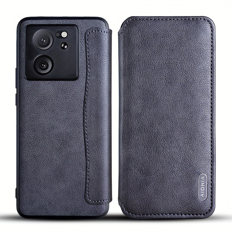 For Xiaomi 13 Lite 5G, Luxury Shockproof Hybrid Leather Soft Classic Case  Cover