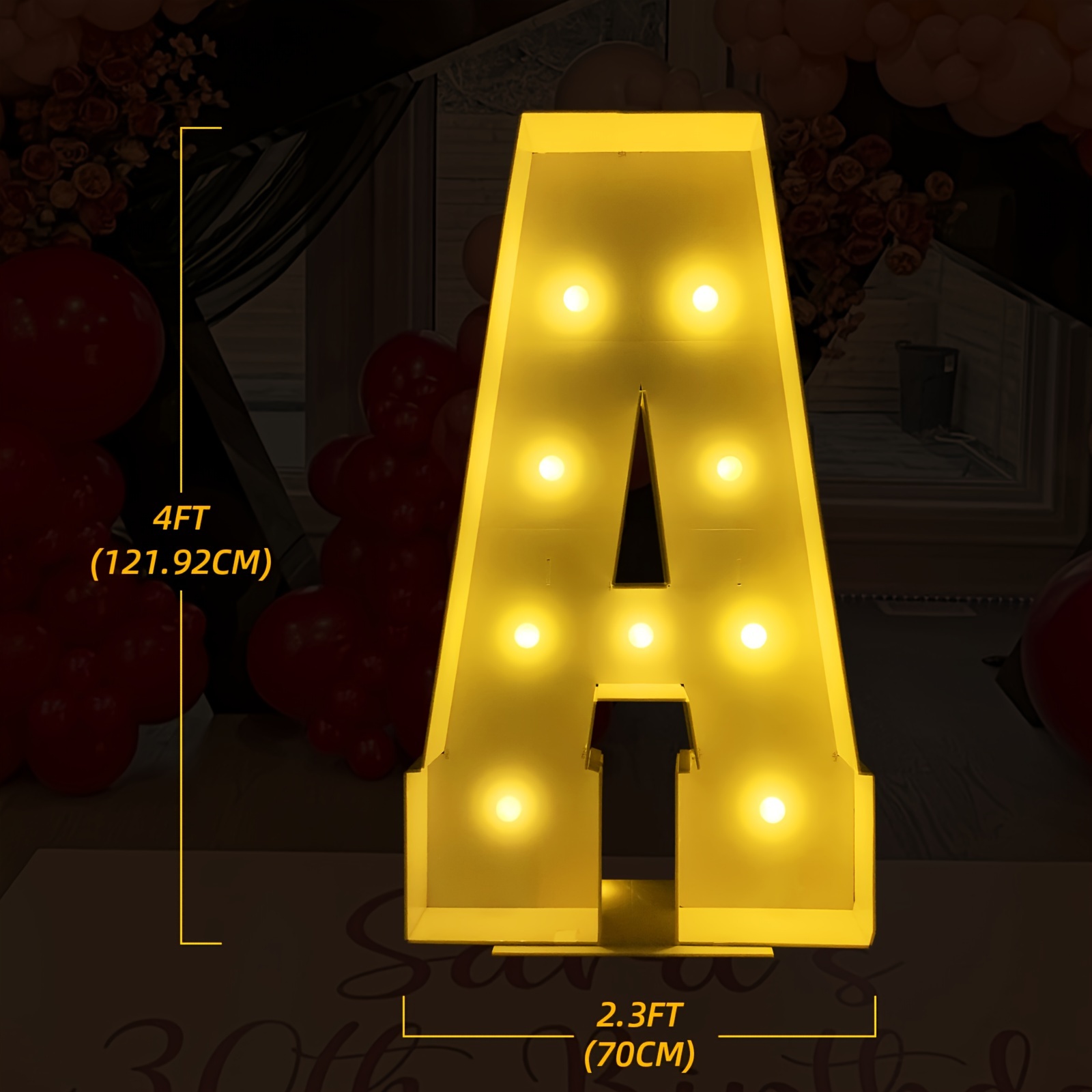 Letters Large Led Light, Light Decoration Letter