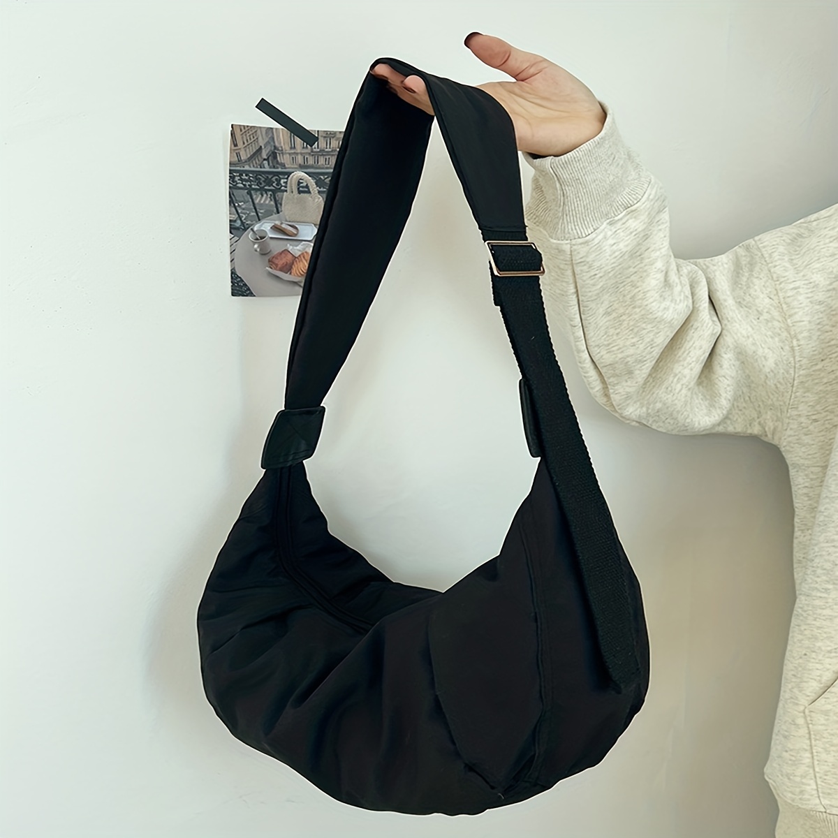 Shoulder Bags Underarm Bags Shoulder Straps Crossbody Adjustable Length  Underarm Canvas Wide Shoulder Straps Bags with Accessori