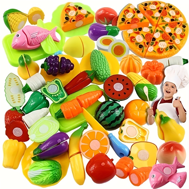 

24pcs Fun Cutting, And Vegetable , Pretend For Kids, And , As Halloween, Christmas Gifts