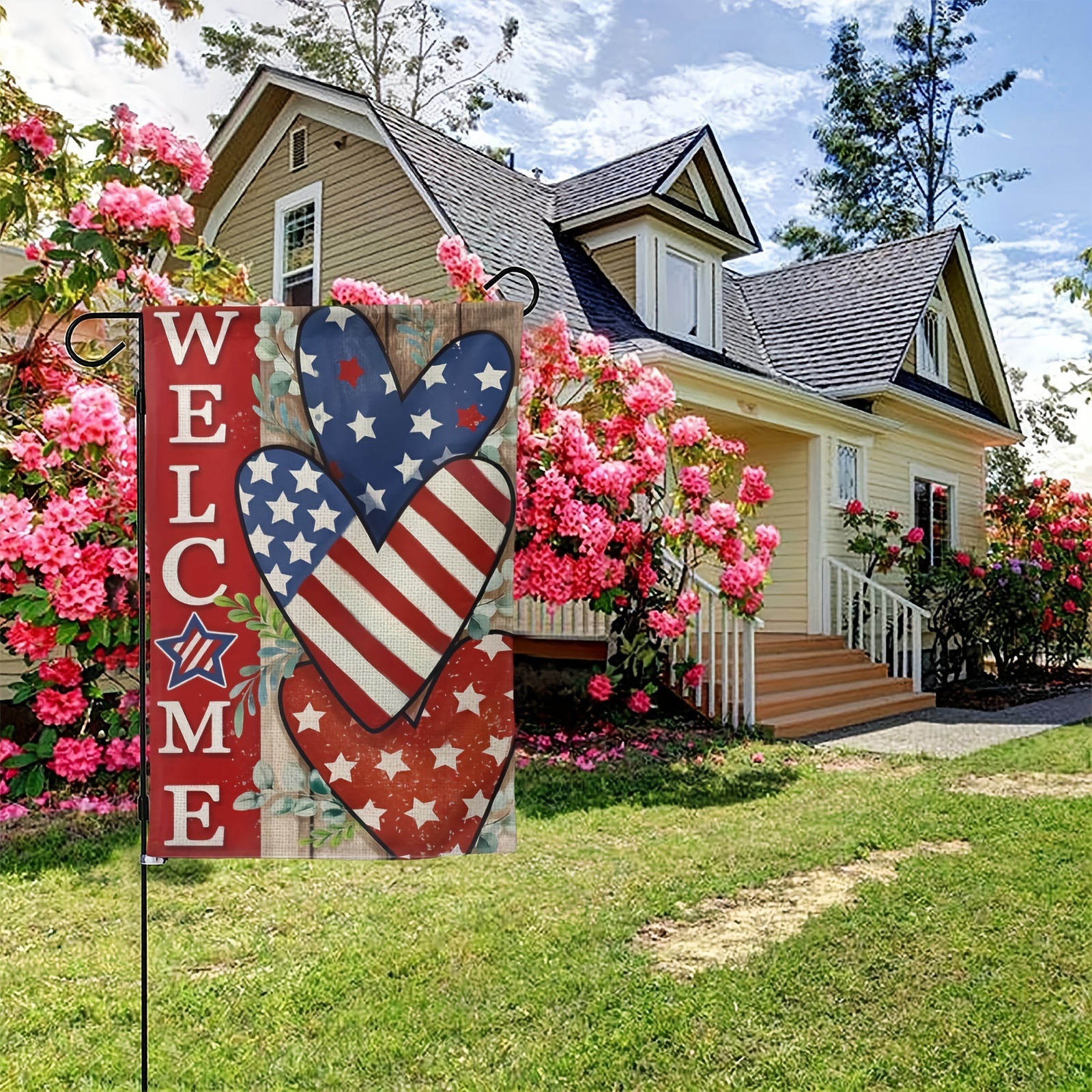 American flag deals themed bedroom