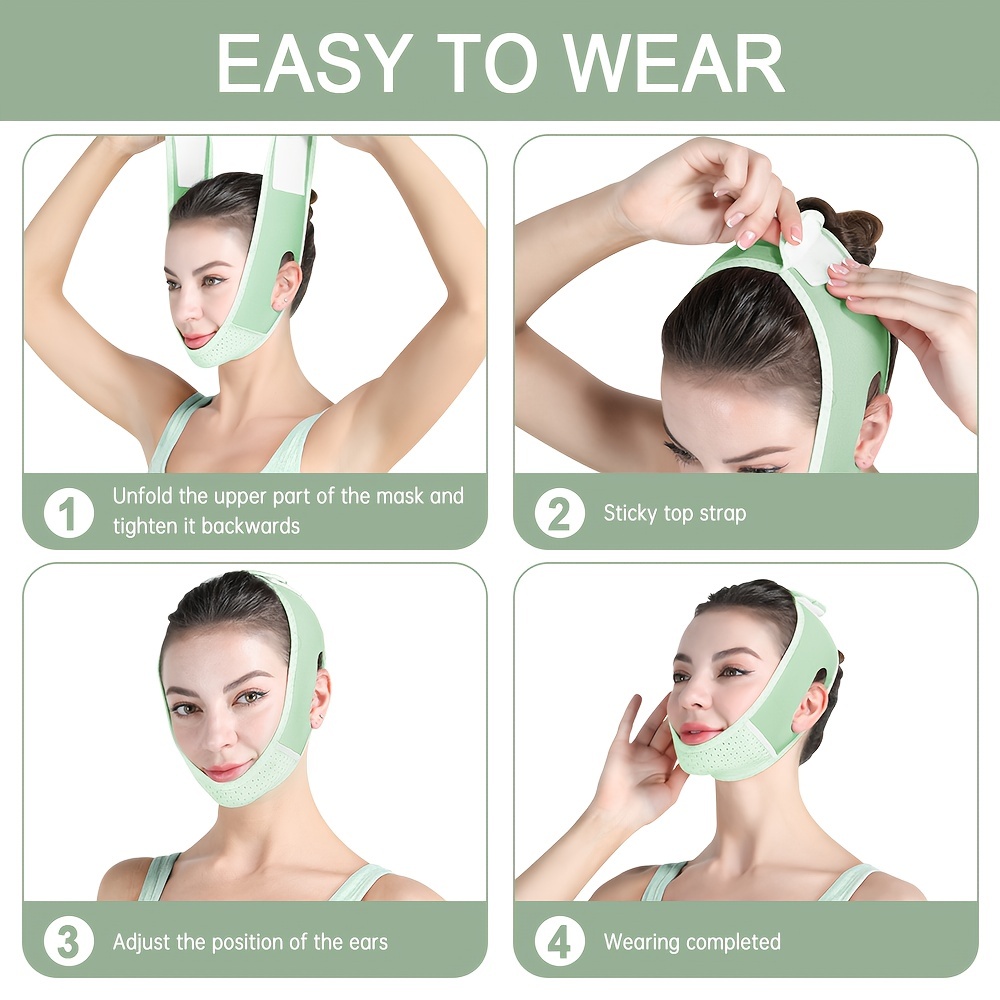 Reusable Face Strap V Line Mask Double Chin Reducer Chin - Temu