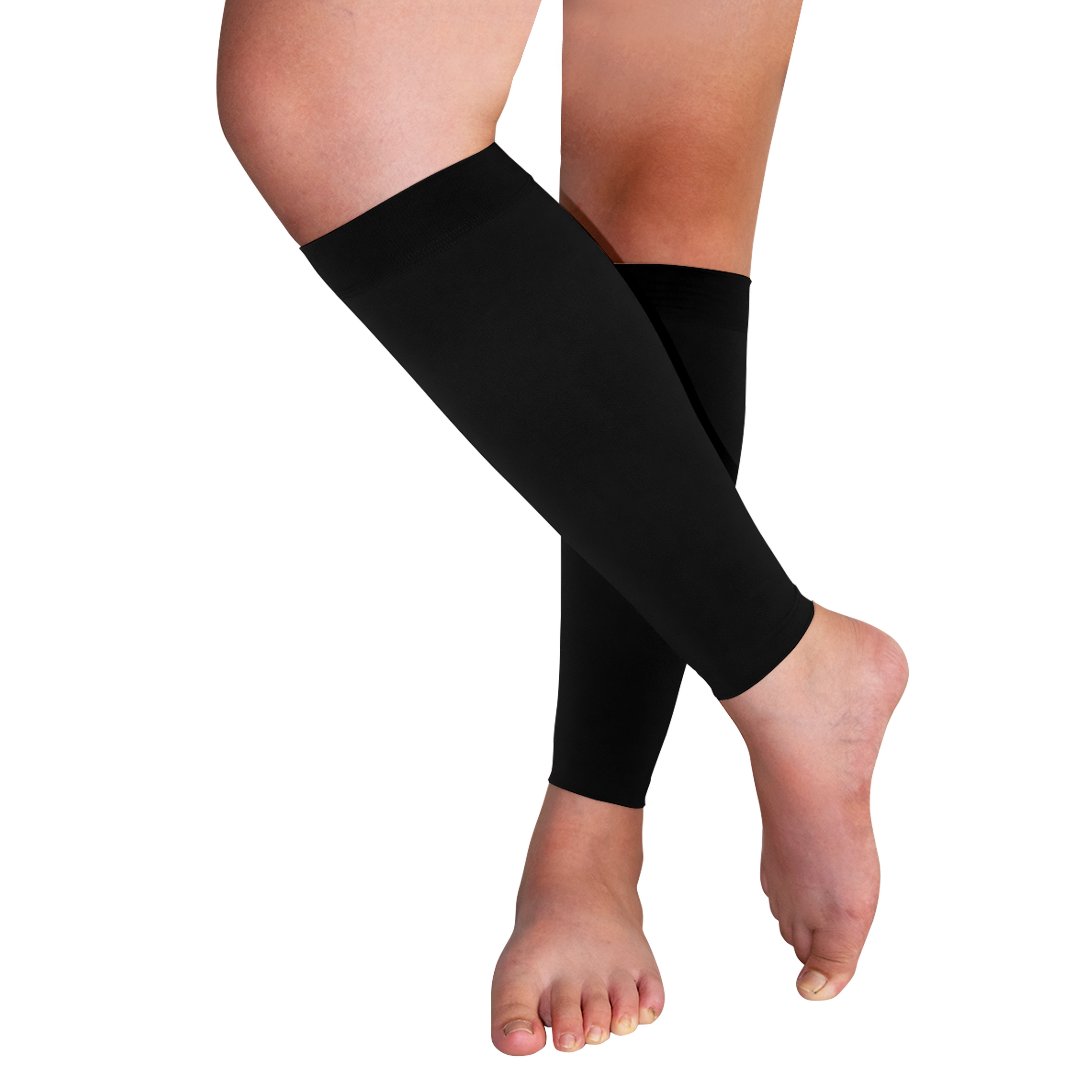Men Women Calf Leg Support Varicose Veins Knee Compression Sleeve