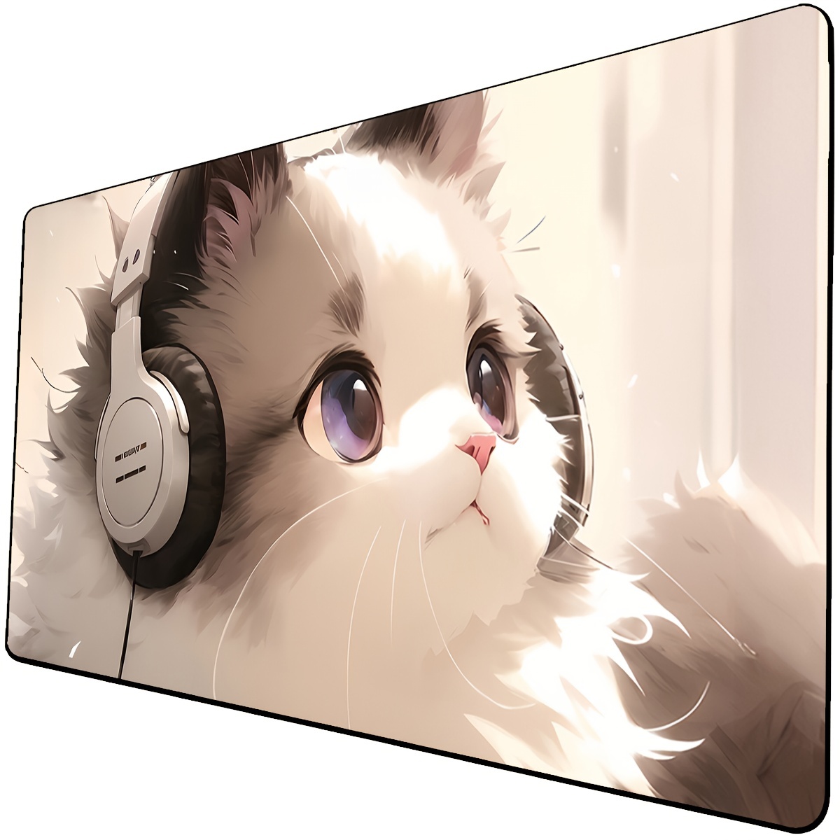 

Large Mouse Pad, Kitten Game Mouse Pad, Non Slip Mouse Pad, Suitable For Home, Office, Gaming, And Work