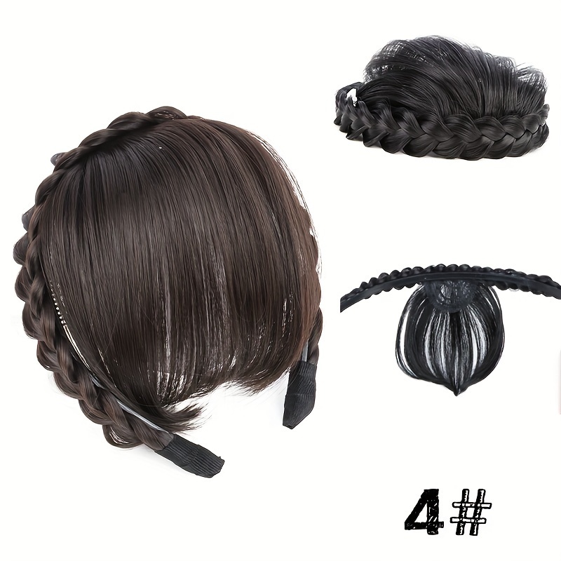   accessories with bangs braids headband hair extension high temperature synthetic fiber   hair for women daily use halloween christmas details 11