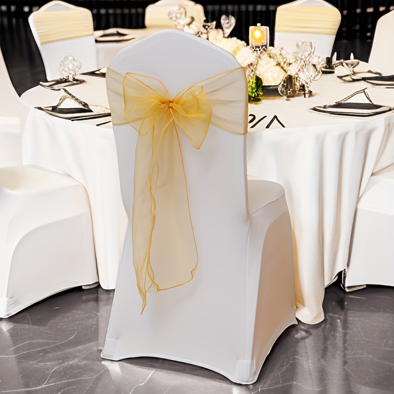 Wedding Chair Covers Stretch Slipcover Restaurant Banquet - Temu Canada
