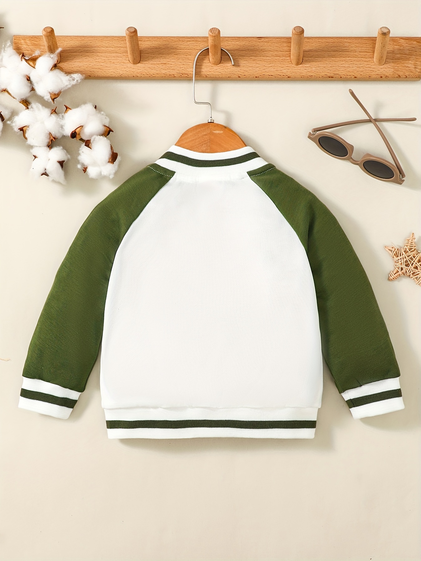 Baby Boys Letter Print Jacket for Autumn Winter