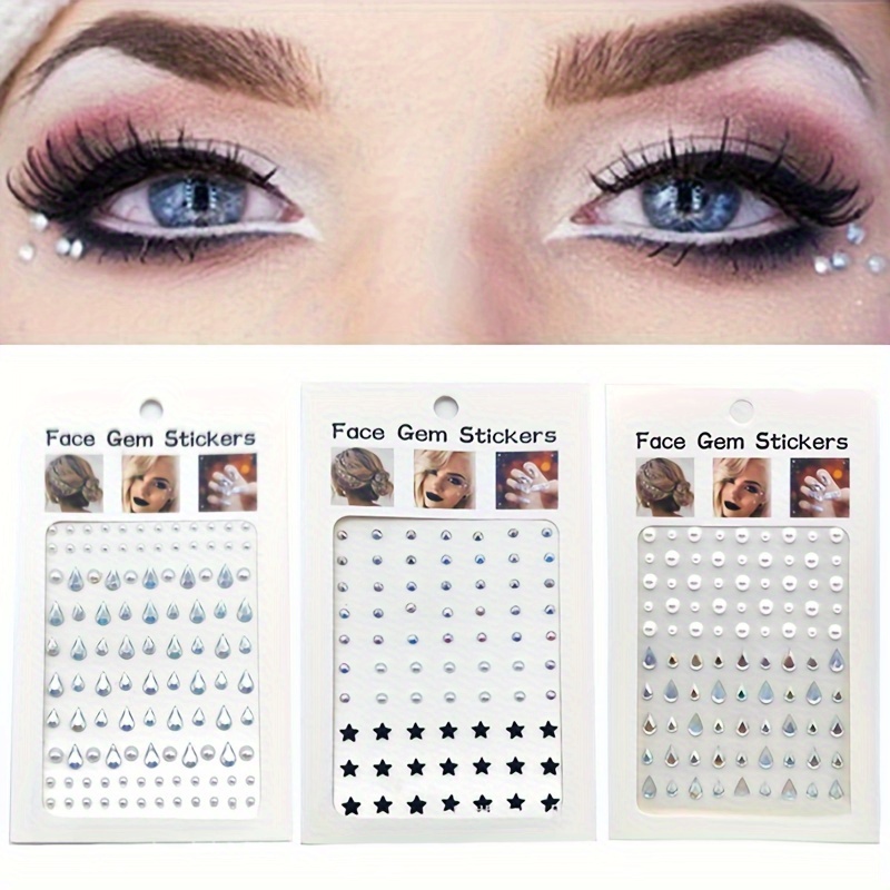 Idea make-up occhi con pietre e strass - Crystal Stones - Crystal Stones