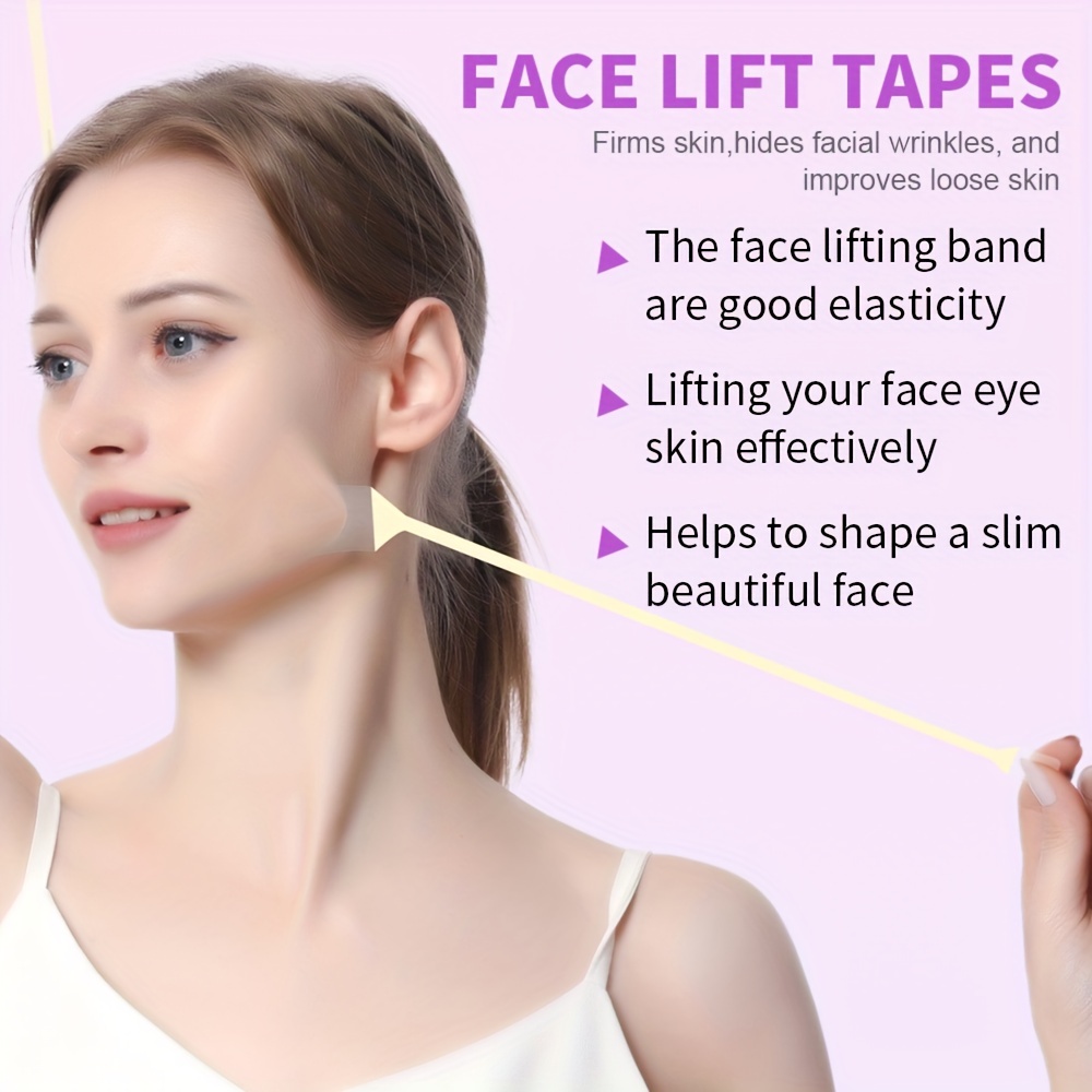 Face Lift Tape Invisible, Face Lift Tapes And Bands, Instant Face