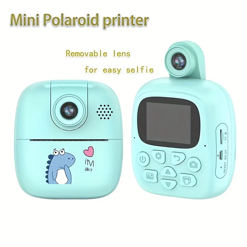 Mini Polaroid Printer Integration That Is Shoot And Print - Temu
