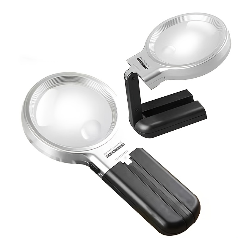 Portable Jewelry Magnifying Glass 20x Magnification Optical Glass