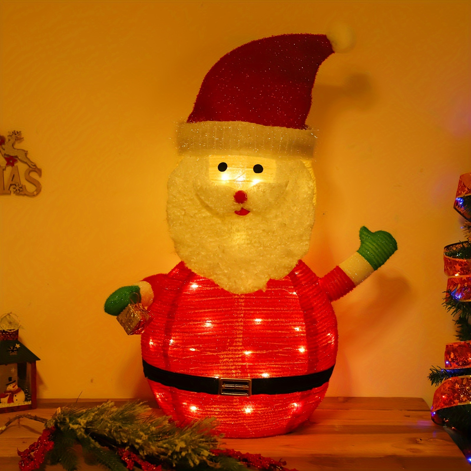 Snowman Decor, Christmas Lighted Decorations, Luminaries, Holiday