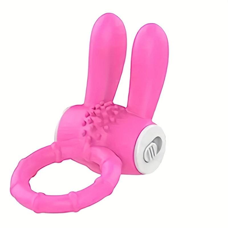 Anillo Vibrador Pene Diseño Conejo Juguete Sexual Juegos - Temu