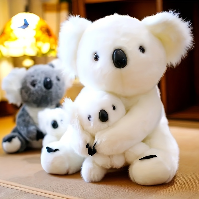 Aeisage Koala - Oso de peluche pequeño de 4 pulgadas, Koala de peluche con  bandera, koala súper suave, regalo de recuerdo australiano