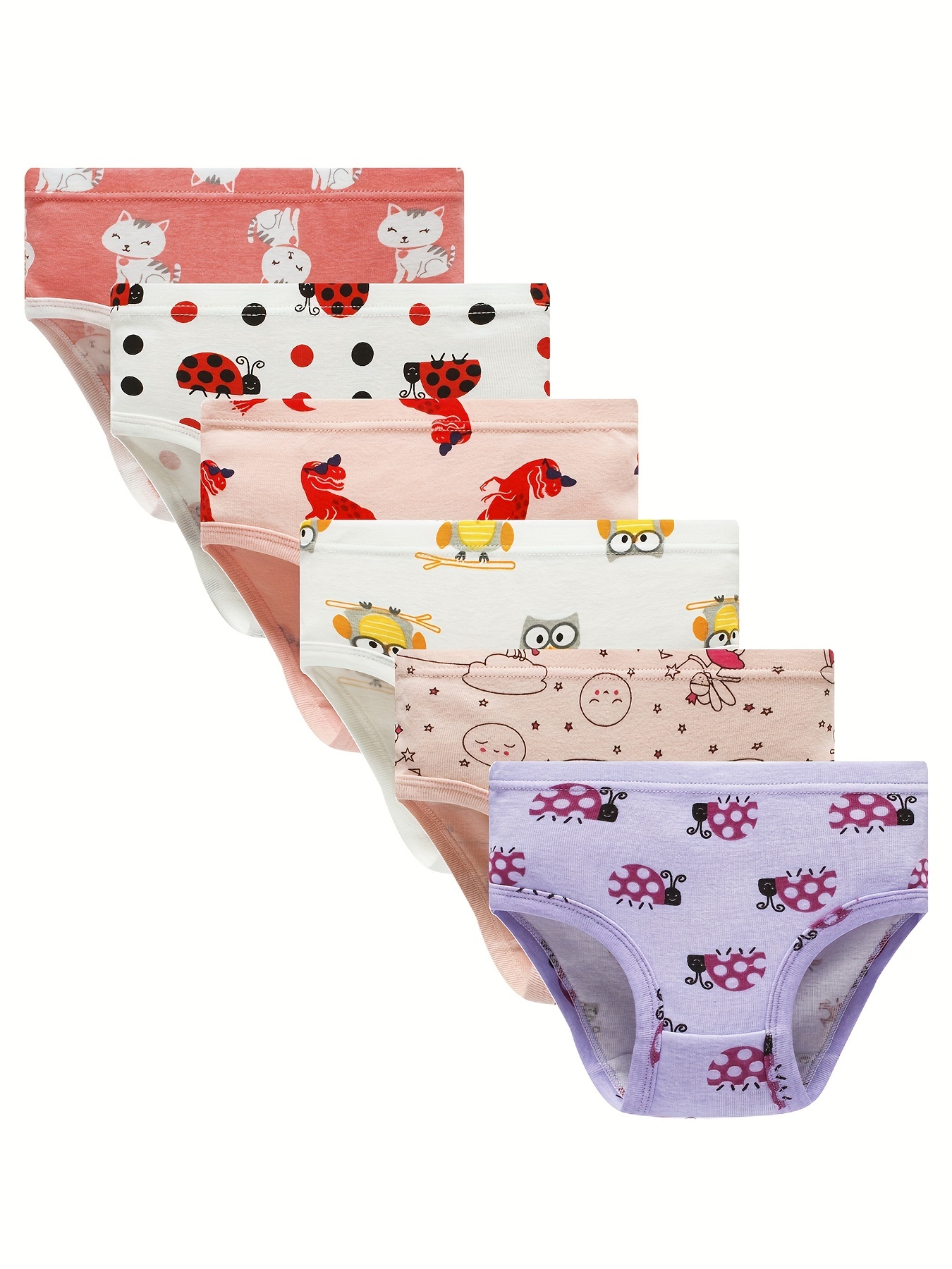  Toddler Girls Underwear Unicorn Mermaid Panties Soft Cotton  Briefs 2t Multicolored