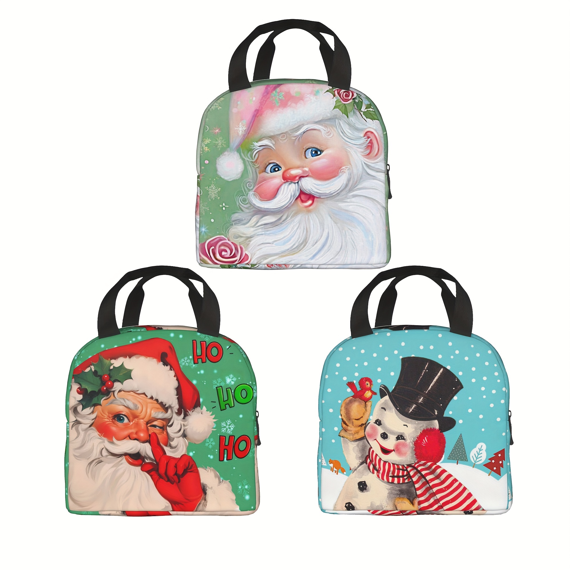 Large Christmas Bag Santa Claus Bag Canvas Bag Drawstring - Temu