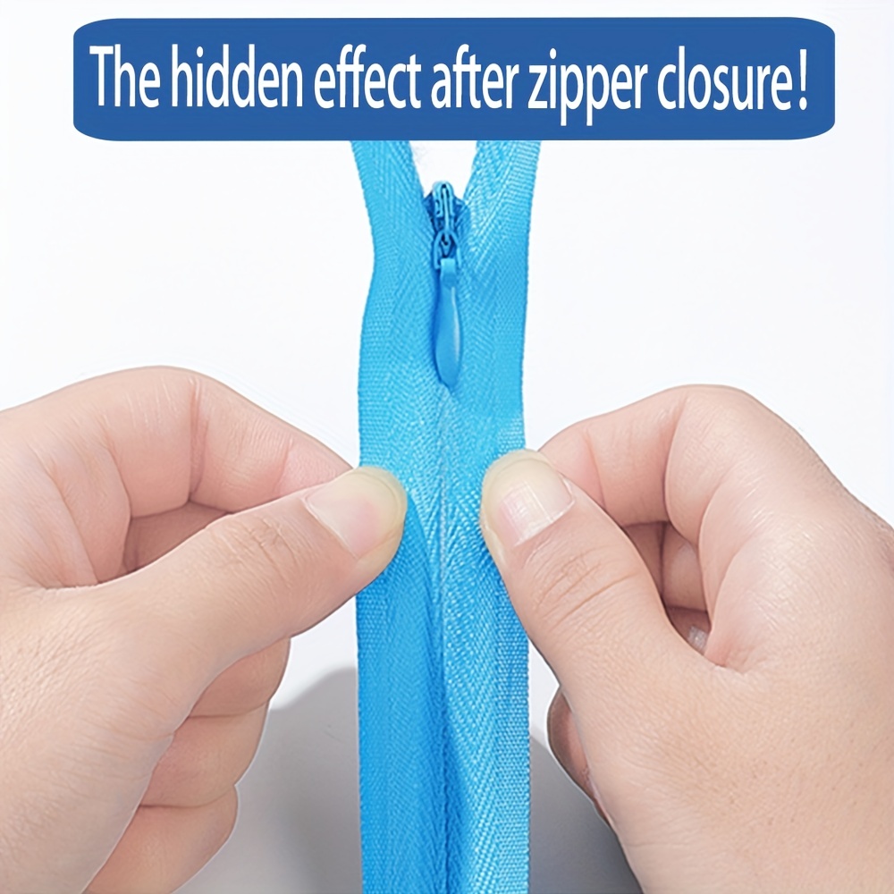 No. 3 Nylon Invisible Zipper Diy Doll Clothes Lace Edge - Temu