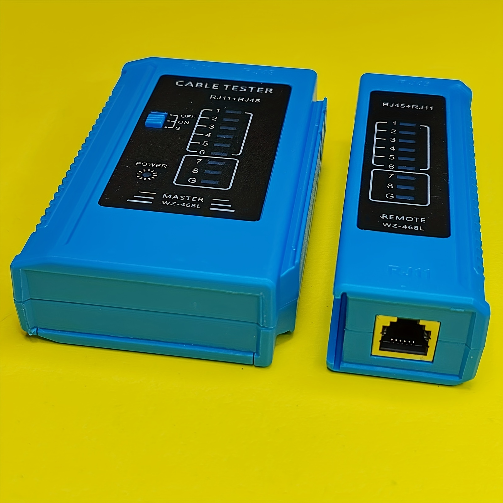 Rj45 Network Cable Tester Rj45/rj11/bnc 1 Cable Lan Tester - Temu