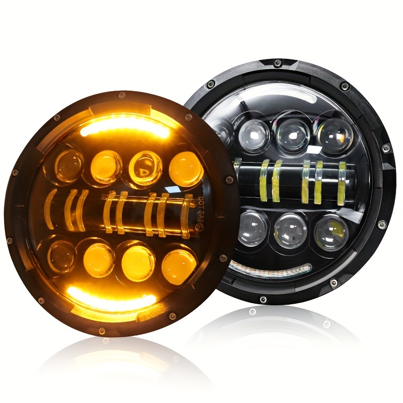 Foco Led Externo Motocicleta Faro Auxiliar Coche Luz - Temu Chile