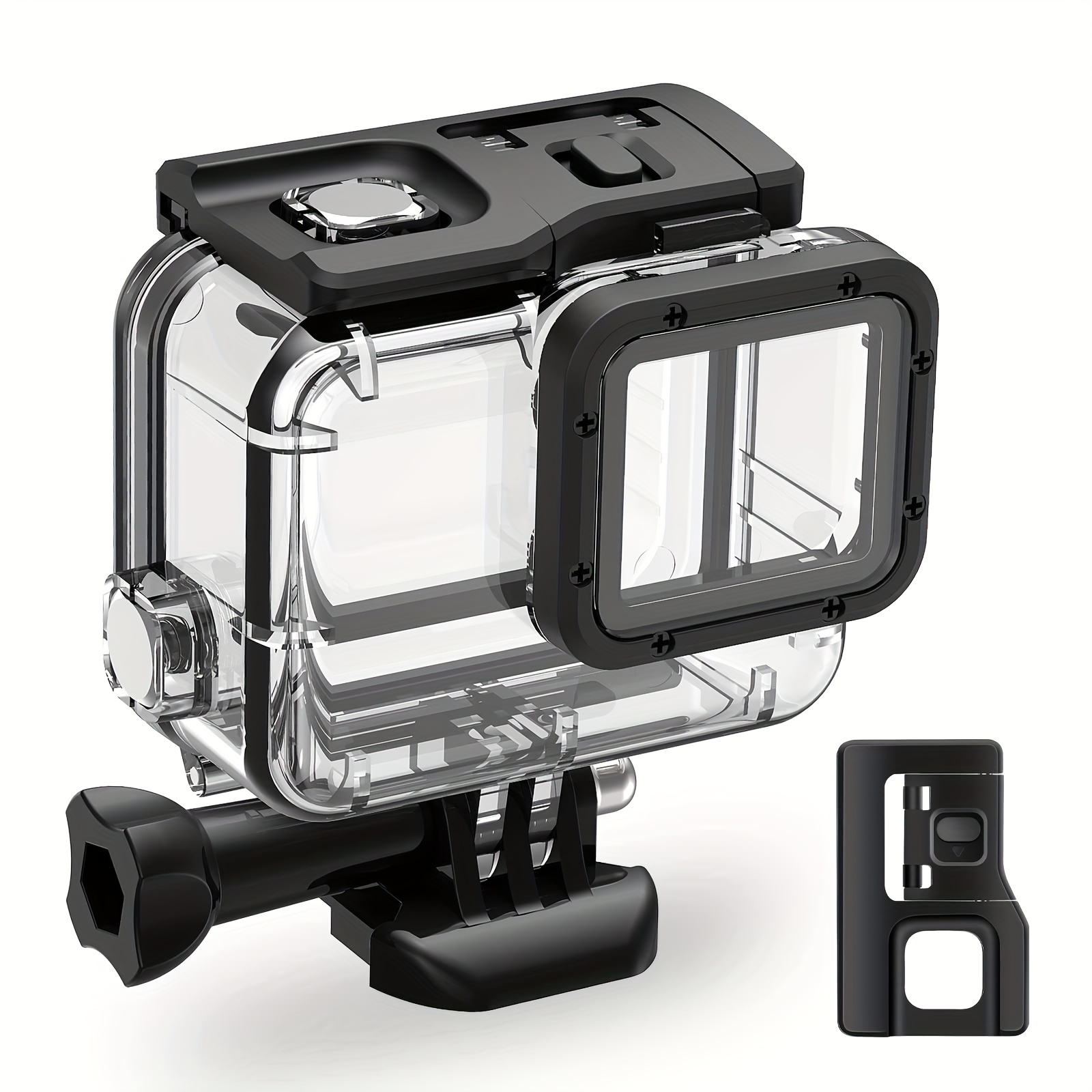  Touchscreen Waterproof Housing Case for GoPro MAX 360 Diving  Protection Underwater Dive Cover for Go Pro Max Camera Accessories :  Electronics