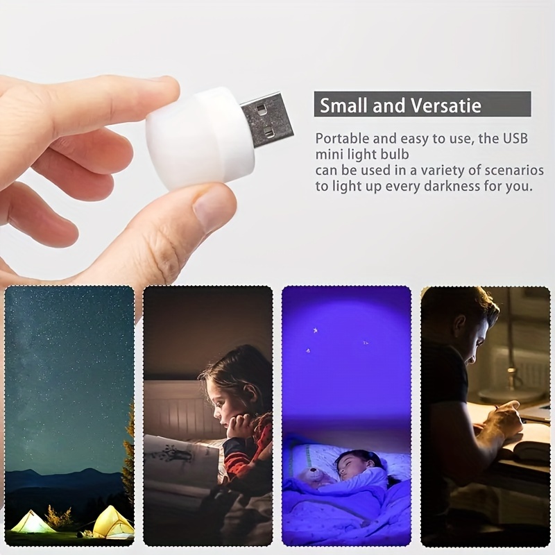 Veilleuse USB 1pc lumière d'ambiance USB pour banque - Temu Belgium