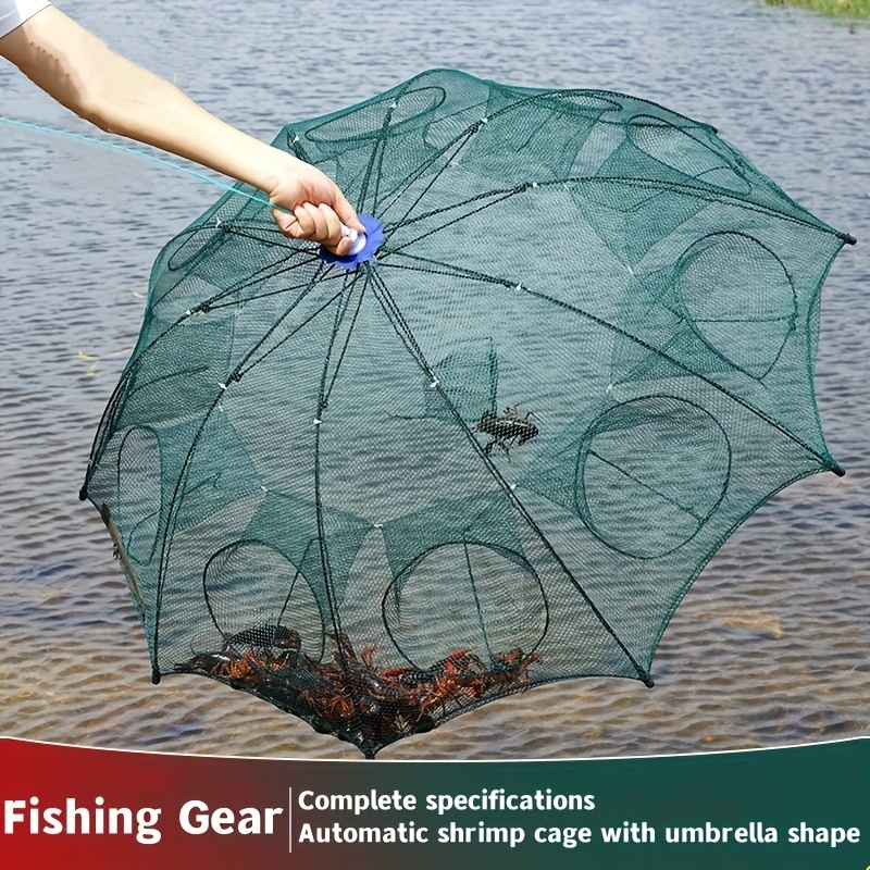 Collapsible Fishing Net Portable Fish Minnow Crawfish Crab - Temu