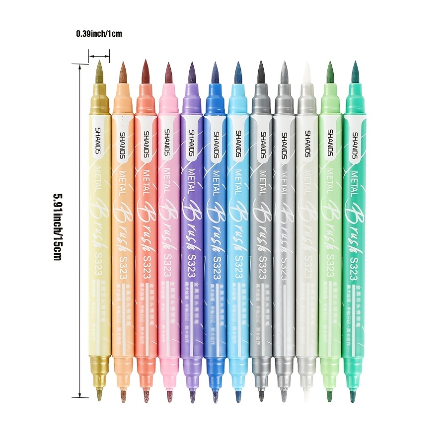 Metallic Brush Pen, Metallic Markers, Brush Pens, Brush Pen Set