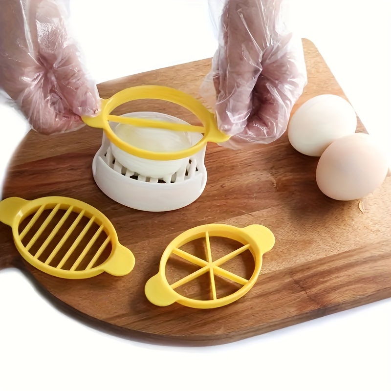 Household Multifunctional Egg Cutter Egg Slicer For Hard - Temu