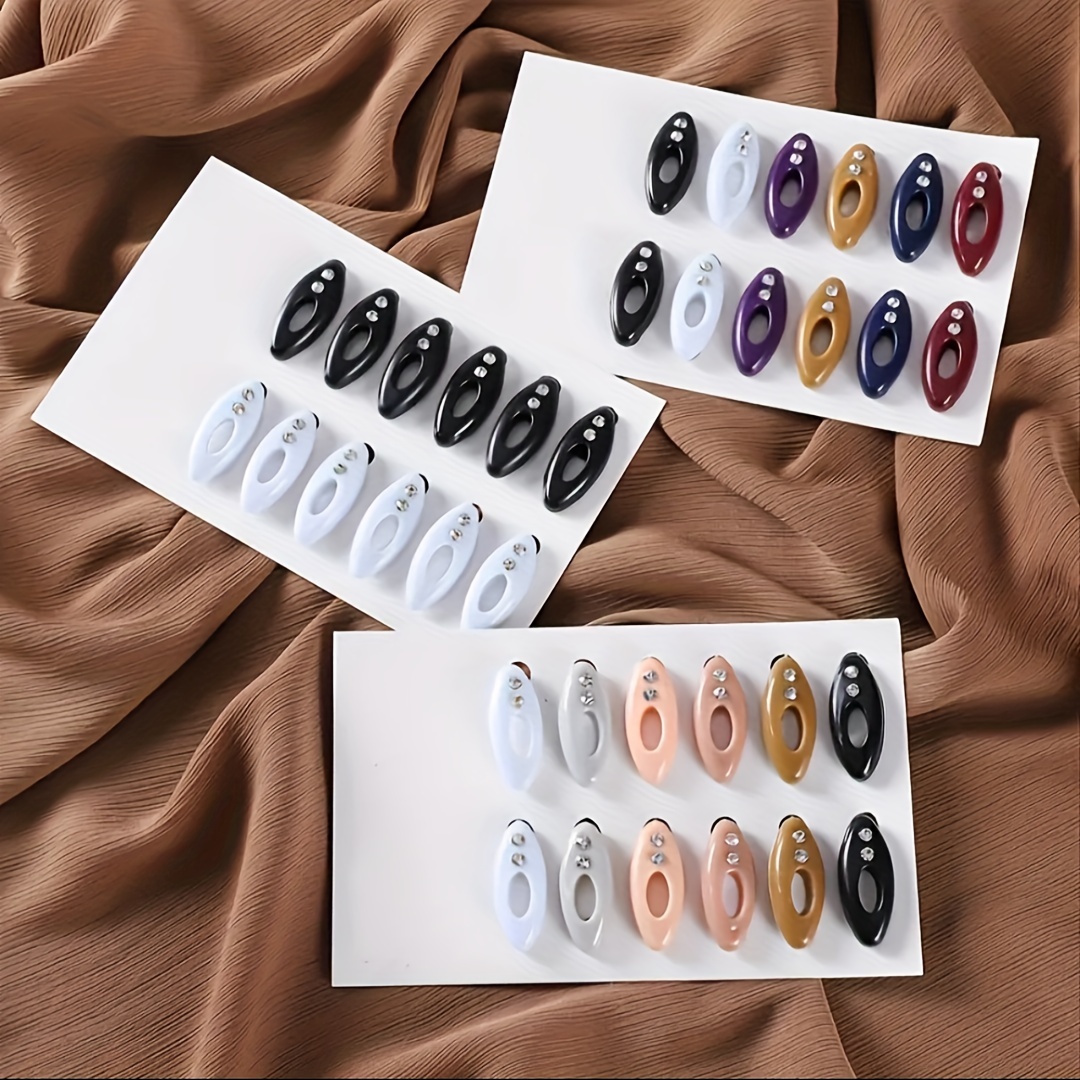 Macaroon Candy Color Hijab Magnetic Pins Frosted Strength - Temu Philippines