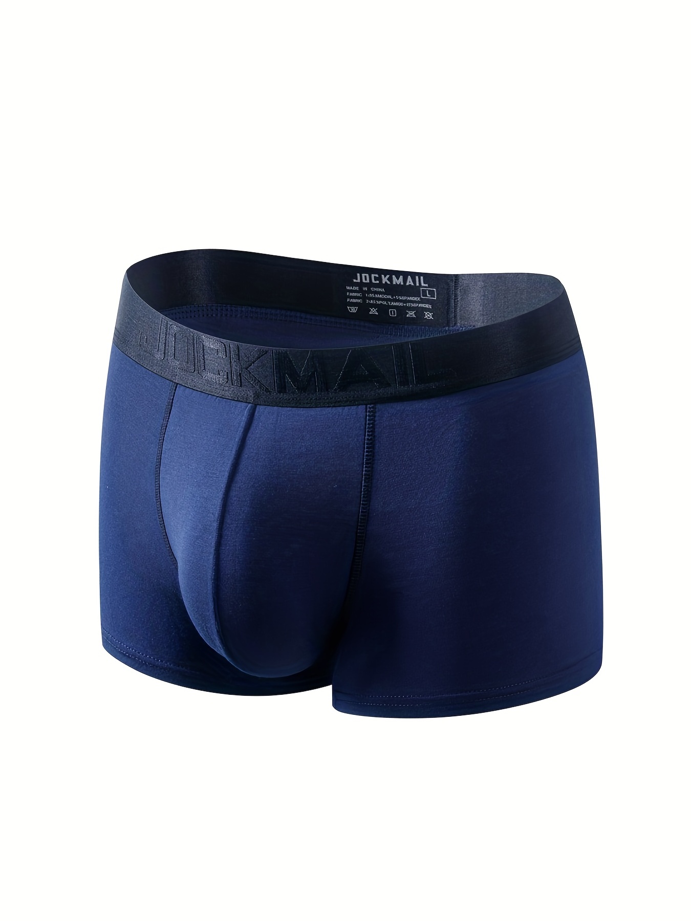 Jockmail Men's Flat Angle Underpants Elastic Modal Underwear - Temu  Australia