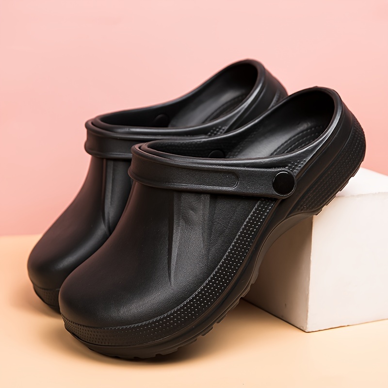 Black non slip shoes hot sale payless