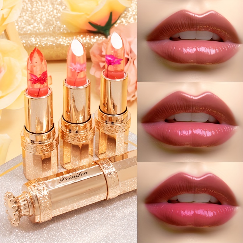 Bálsamo Labial Hidratante 4 Colores Lápiz Labial Cambia - Temu