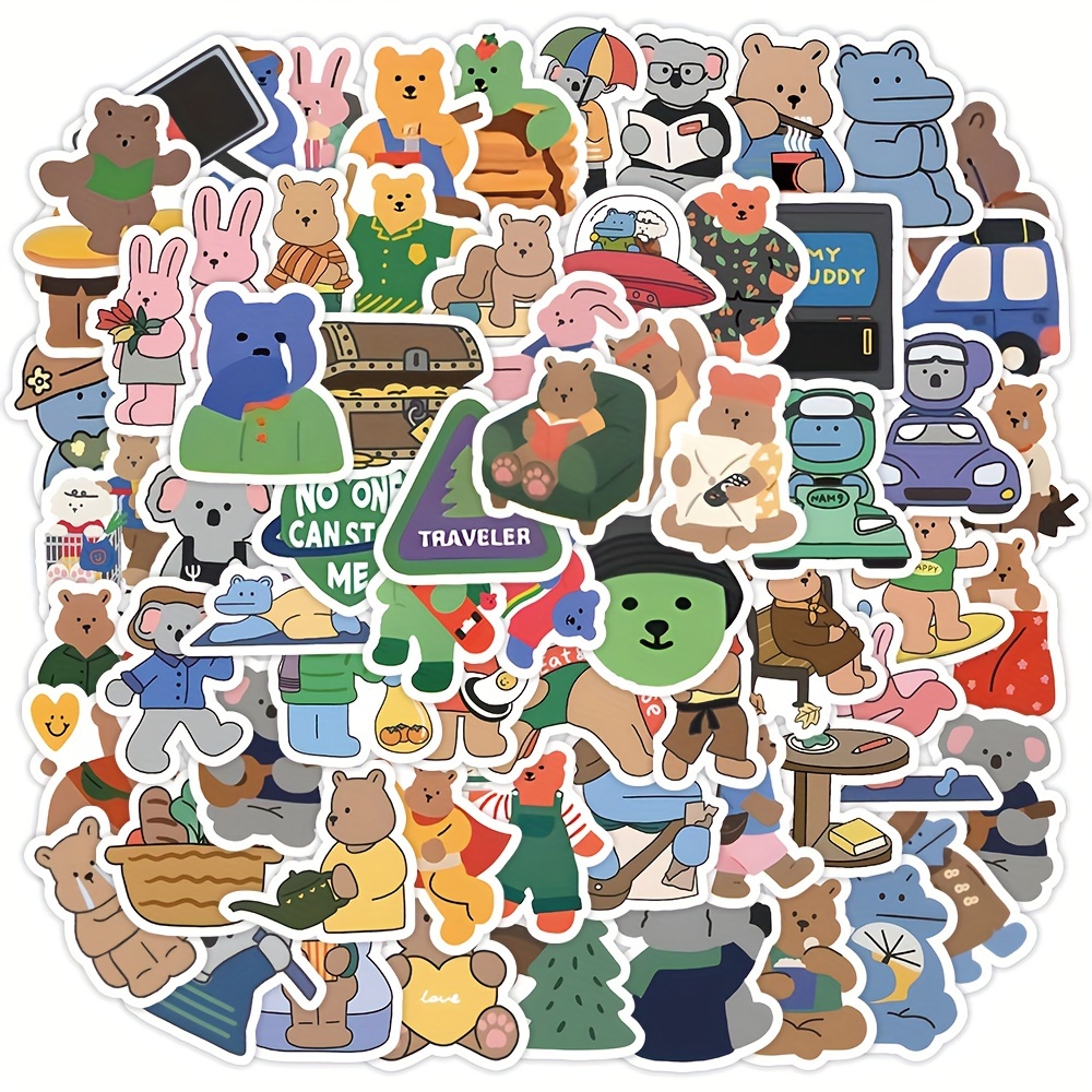 52 Pcs Kpop Idol Stickers, Kpop Stickers, Laptop Stickers for Water  Bottles, Cute Aesthetic Vinyl Stickers, Luggage Car Bike Bicycle for Teens