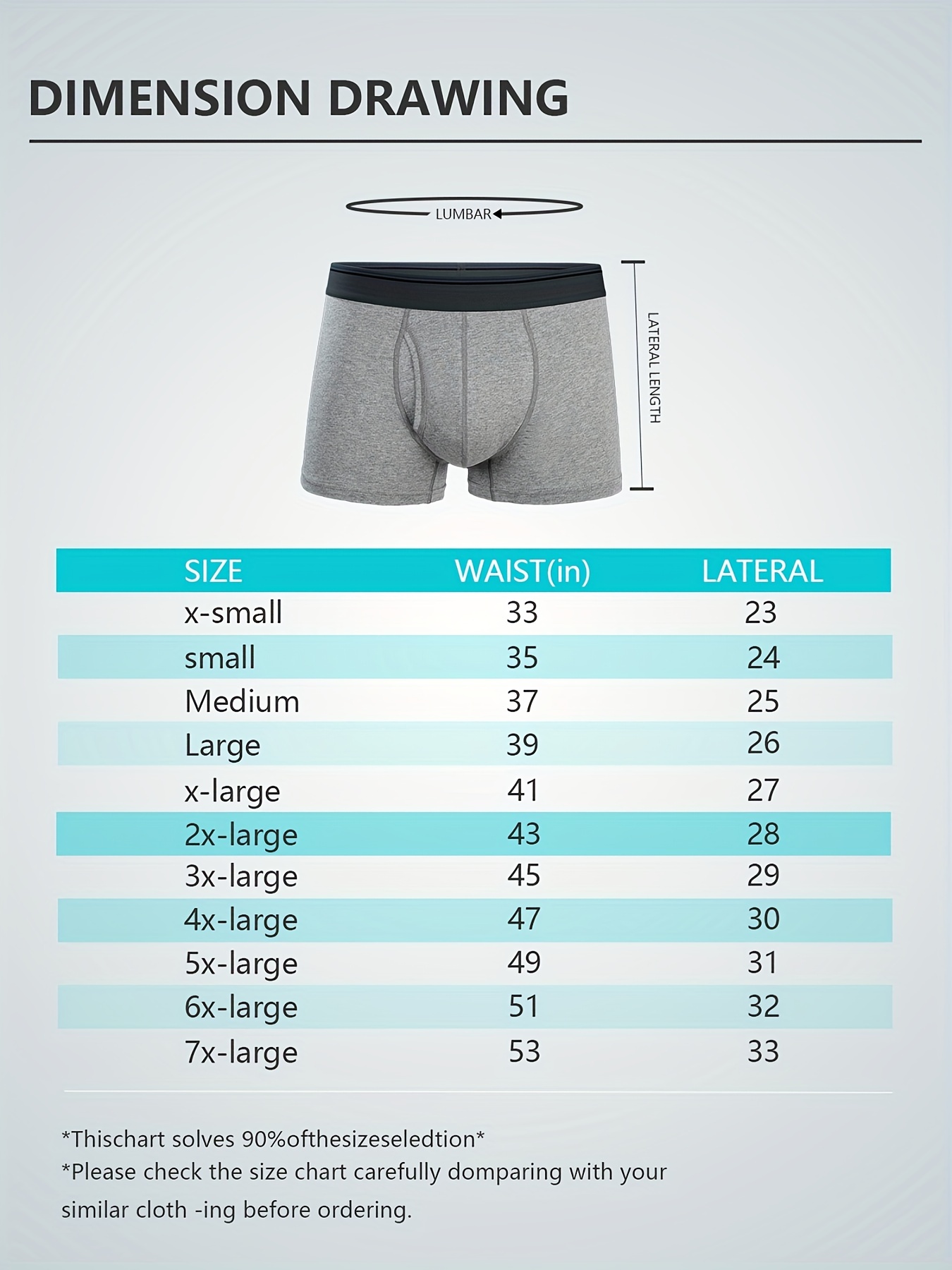 Breathable Men's Boxer Underwear Pack