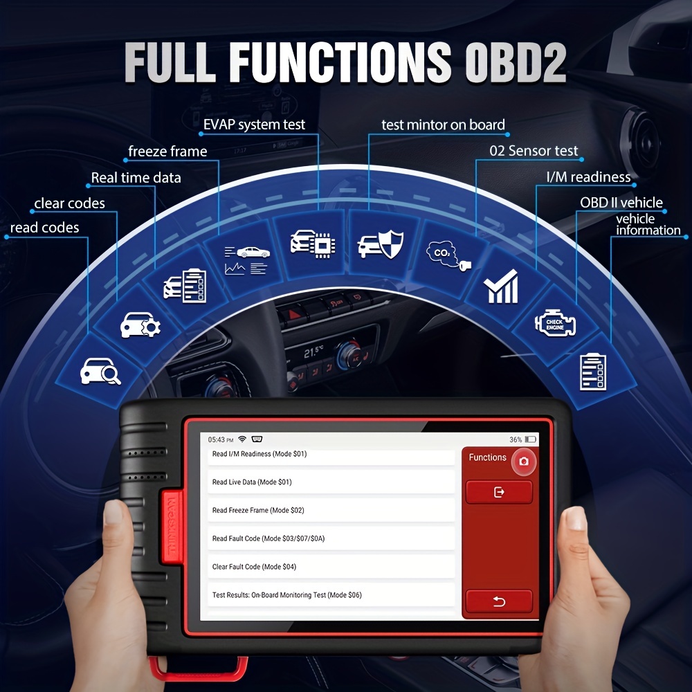 THINKCAR® Thinkscan Max 2 CAN-FD All Systems OBD2 Scanner
