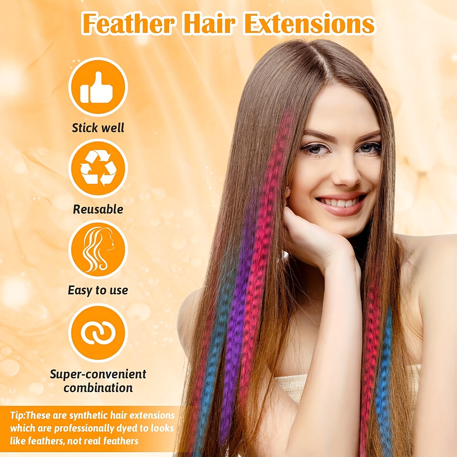 Feather Hair Extensions｜TikTok Search