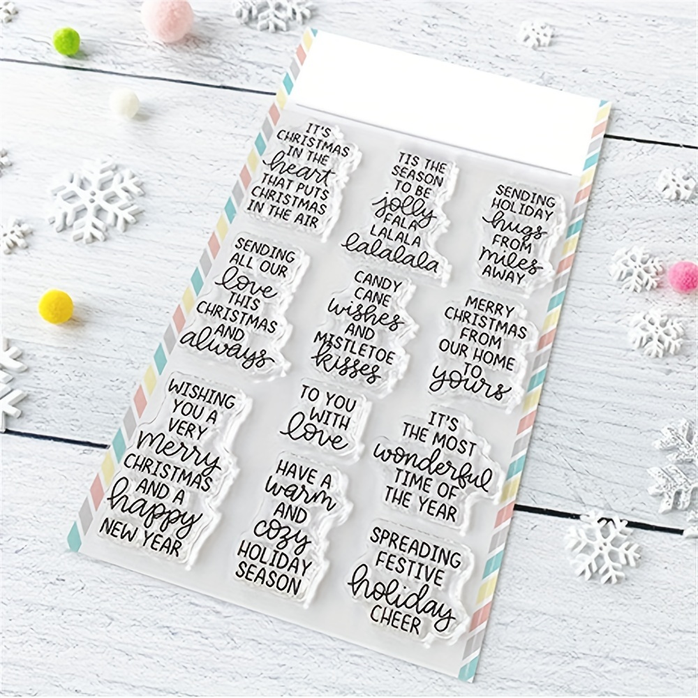 Birthday Background Board Transparent Stamps Seal DIY Scrapbooking Photo  Album Decorative Stamps Design Craft Art Card Making Greetings Clearance