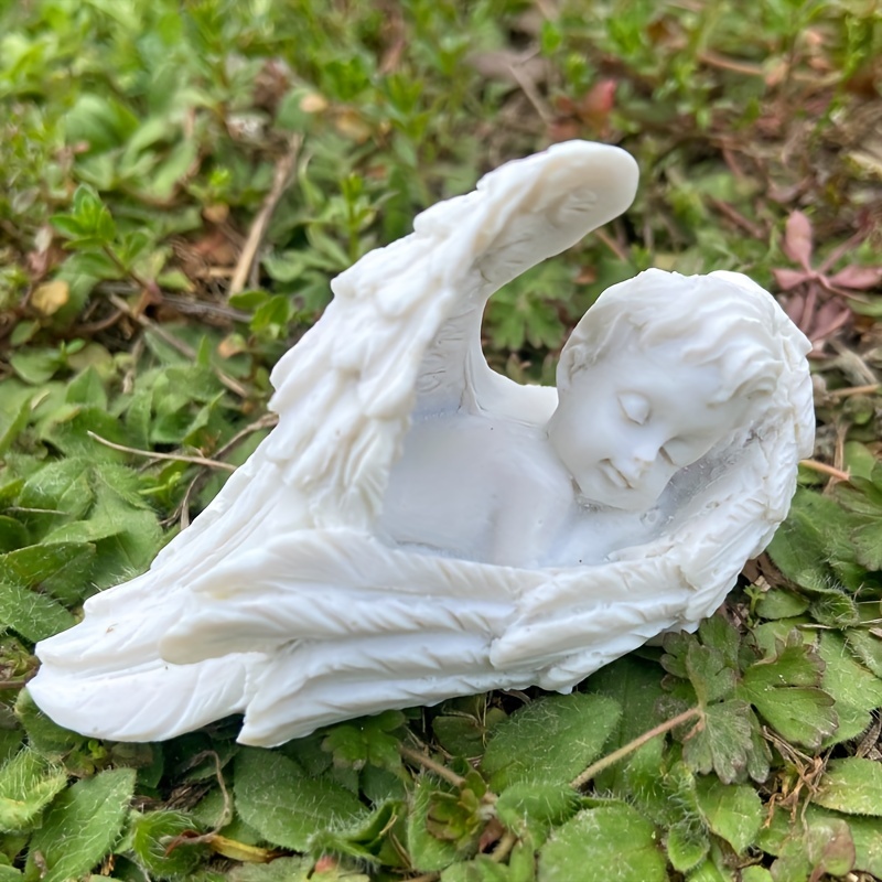Statue ange dormant