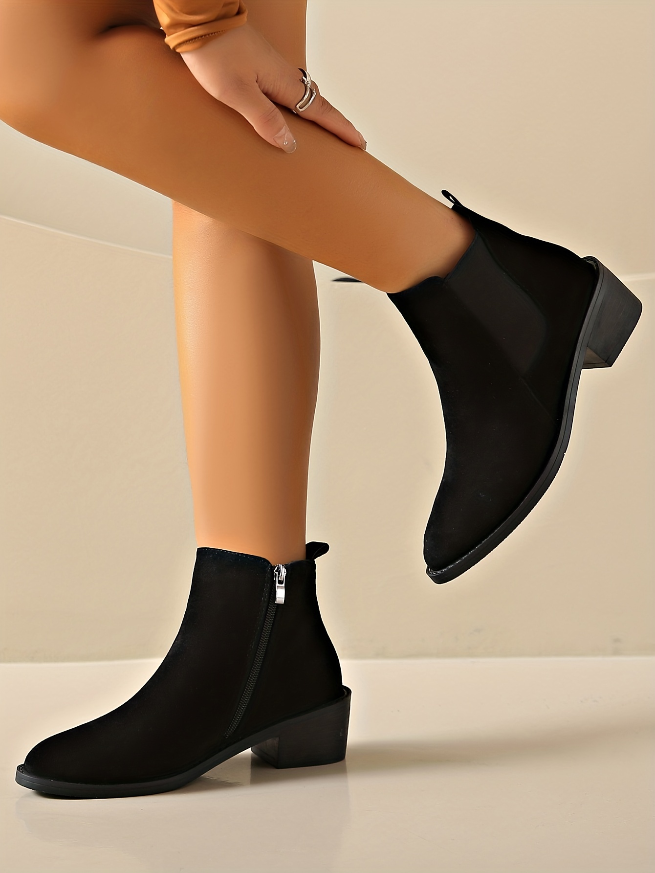 New look hotsell black pointed boots